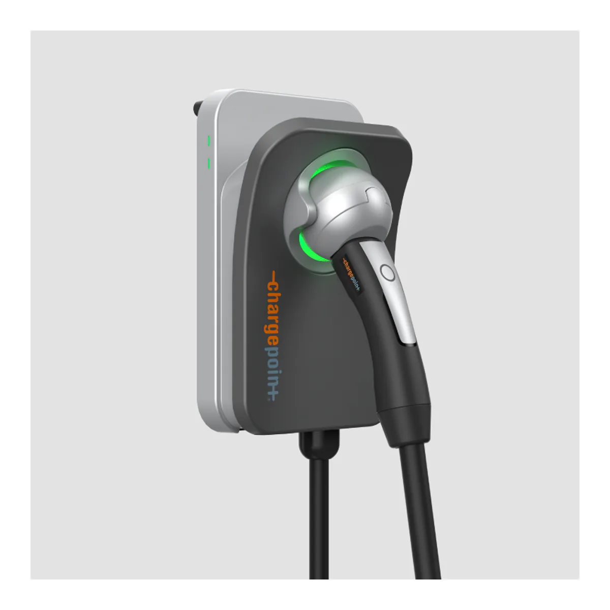 ChargePoint Home Flex NACS version with the slimmer J3400 handle docked