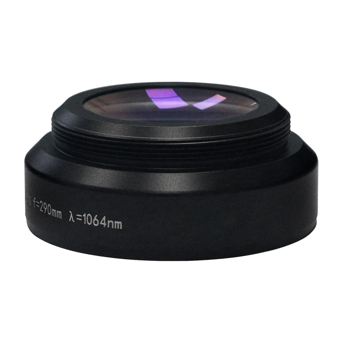 ComMarker B4 field lens close up, engraved f=290mm and 1064nm