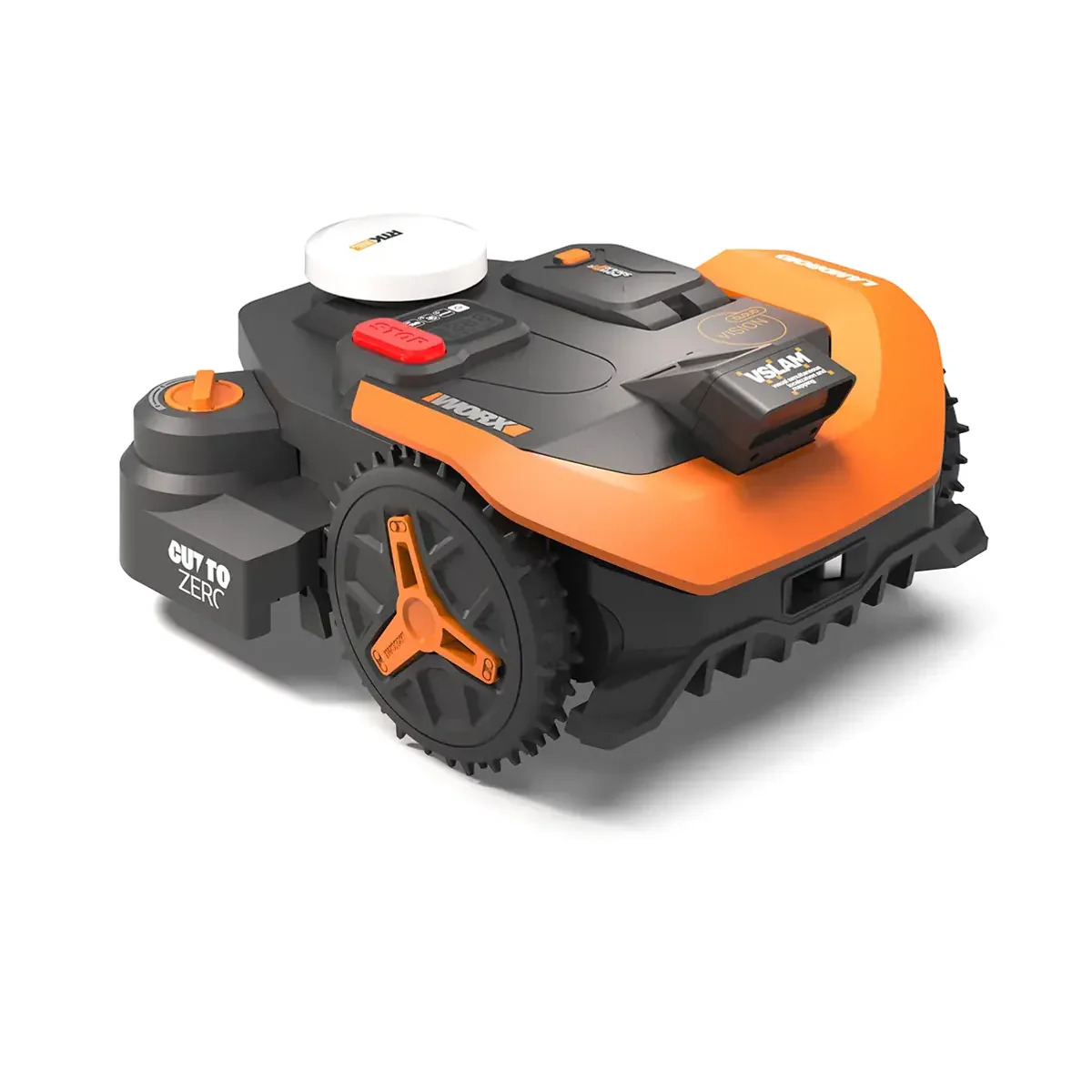 WORX Landroid Vision Cloud WR320 robot lawn mower, the two wheel drive half acre rung